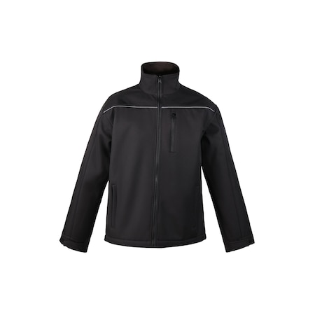 City Softshell Jacket, Large, Black